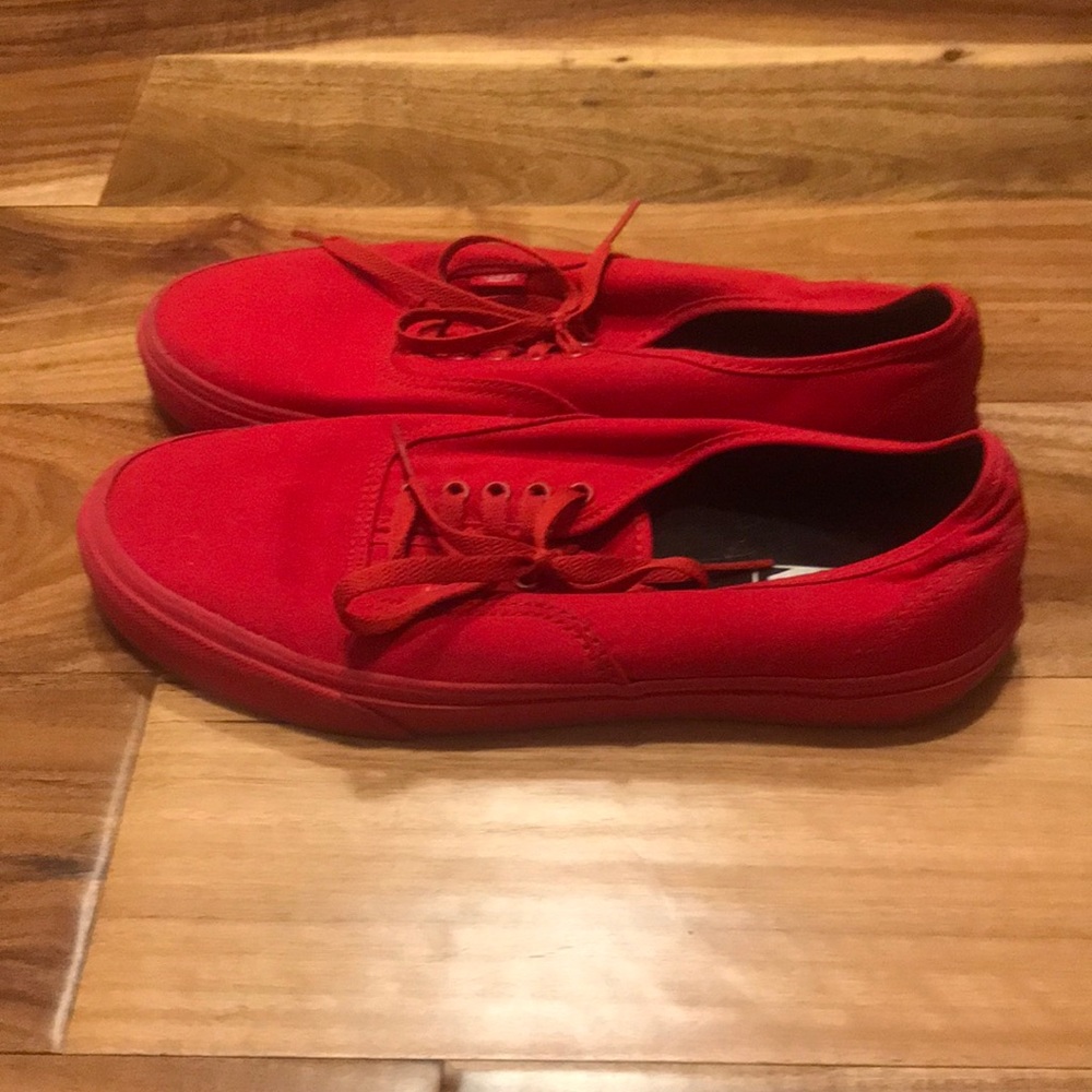 All Red Vans